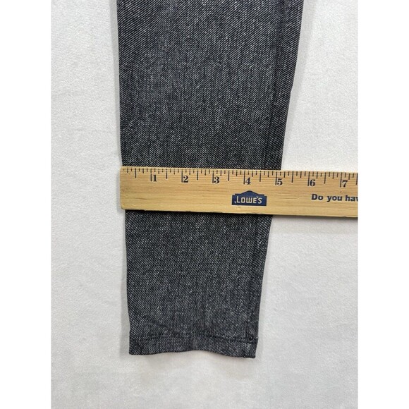 Clara SunWoo Ankle Pants Womens Small Heather Gray Pull On Leggings Stretch USA - Picture 9 of 9